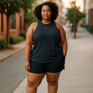 Nike Charcoal Sleeveless Top